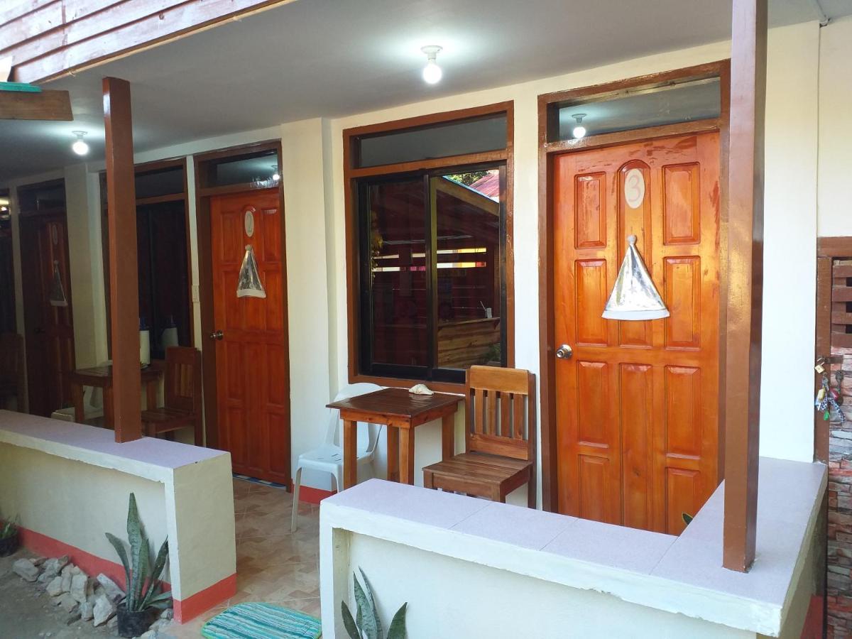 D' Angels Inn, Port Barton San Vicente  Exteriör bild